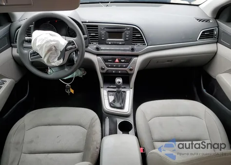 2017 Hyundai Elantra Se z USA, uszkodzony, nr VIN KMHD74LF4HU072582